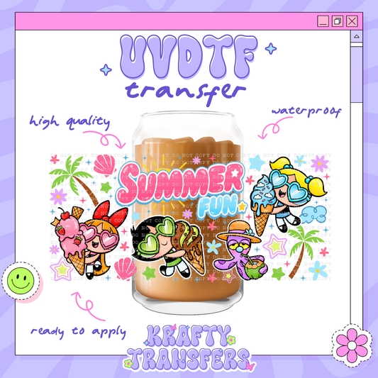 Summer Fun PPG | #33 | 16oz UVDTF Wrap