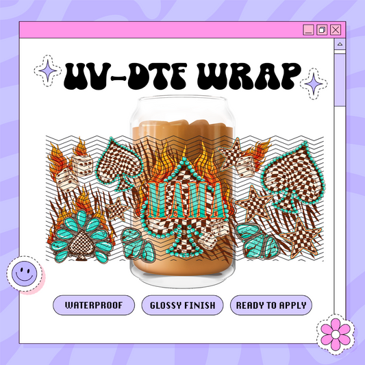 Mama + Alternative - 16oz Glass Wrap