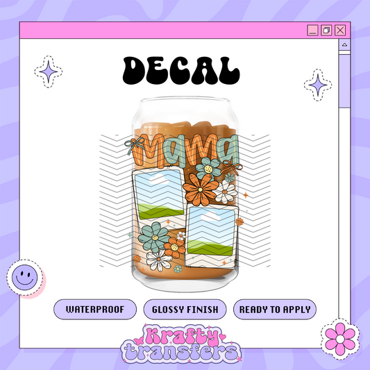 Mama Collage - UVDTF Decal (READ DESCRIPTION)