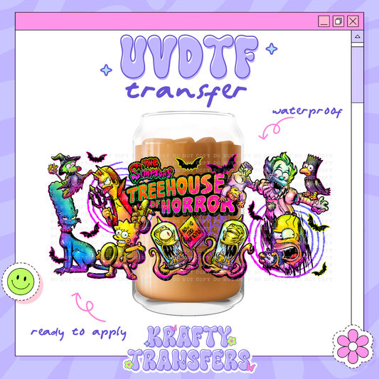 Spooky Treehouse - 16oz Glass Wrap