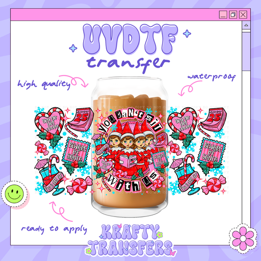 Mean Elves - 16oz Glass Wrap