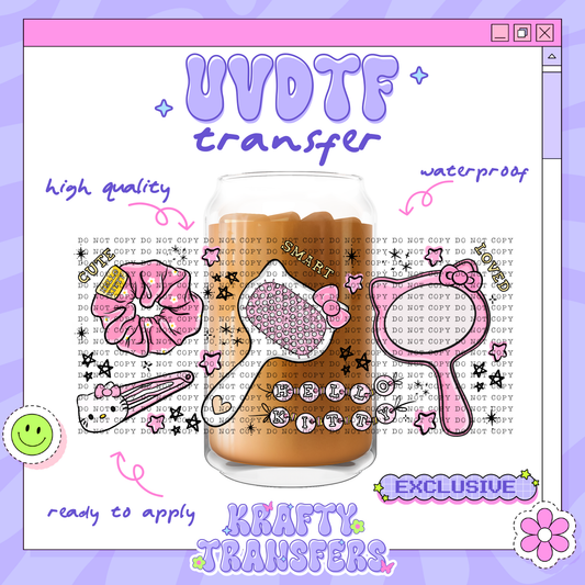Girly HK Exclusive | #10 | 16oz UVDTF Wrap