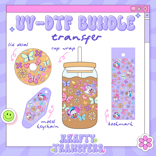 Ducks Spring - UV-DTF Transfer Bundle