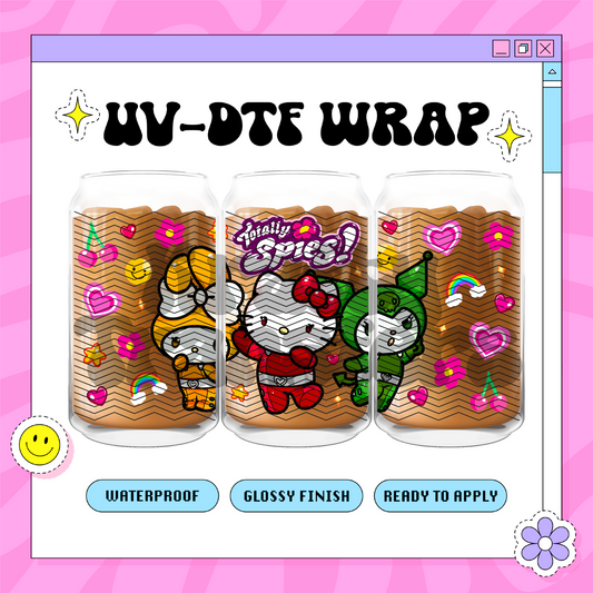 Spies Girls! EXCLUSIVE - 16 Oz UV DTF Wrap