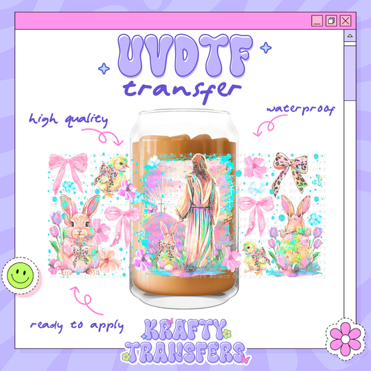 Blessed Easter - 16oz Glass Wrap