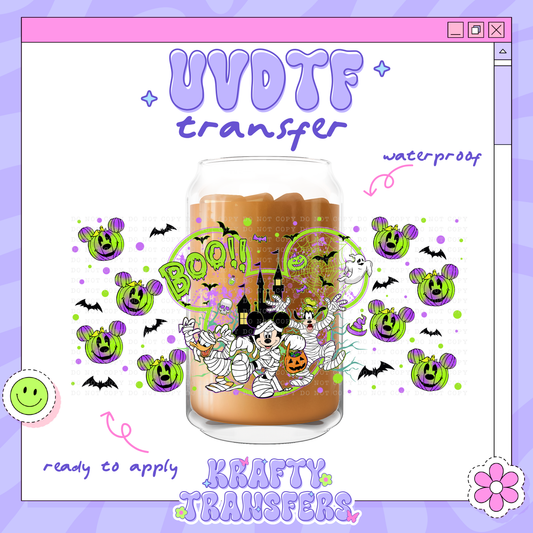 Dis Spooky Boo! - 16oz Glass Wrap