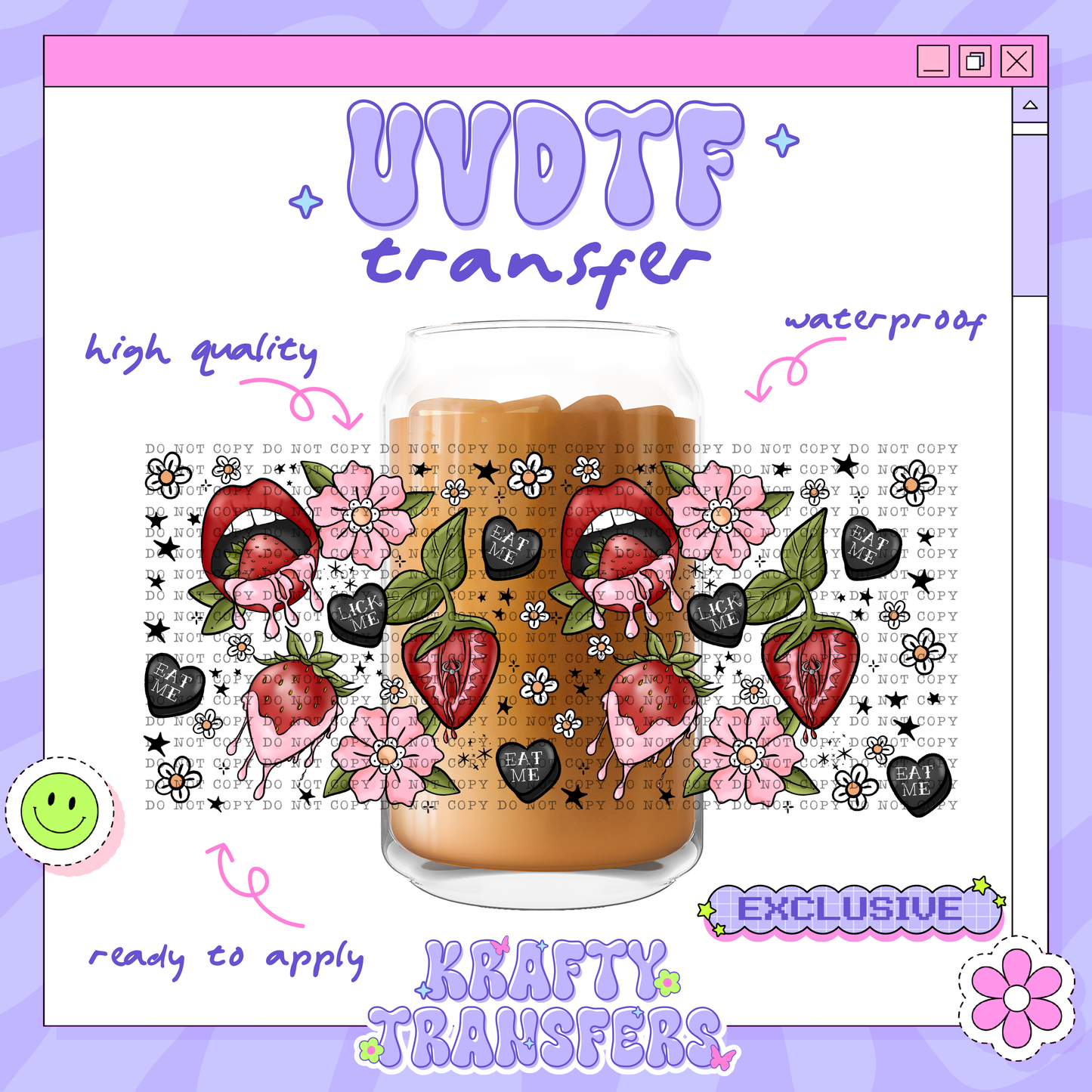 Eat Me Exclusive | #22 | 16oz UVDTF Wrap