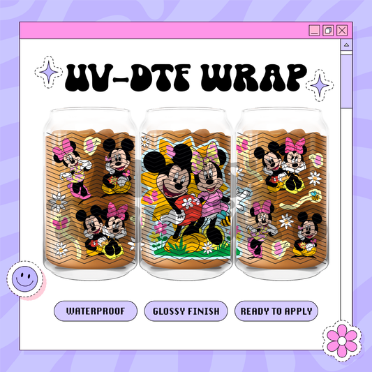 Mouses Dis Spring - 16oz Glass Wrap