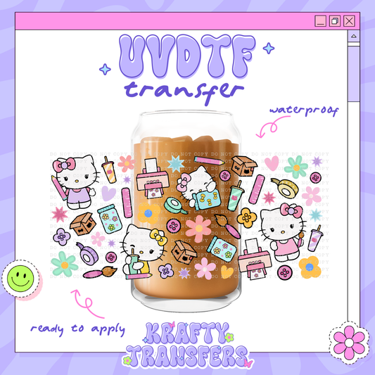Artsy Kawaii - 16oz Glass Wrap