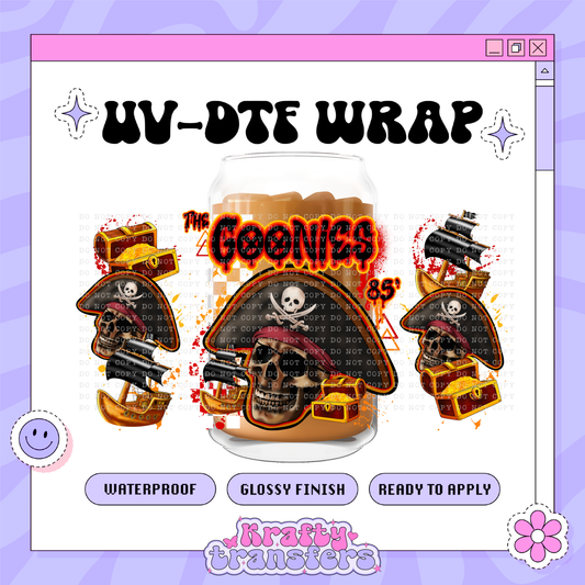 Goonies - 16oz Glass Wrap