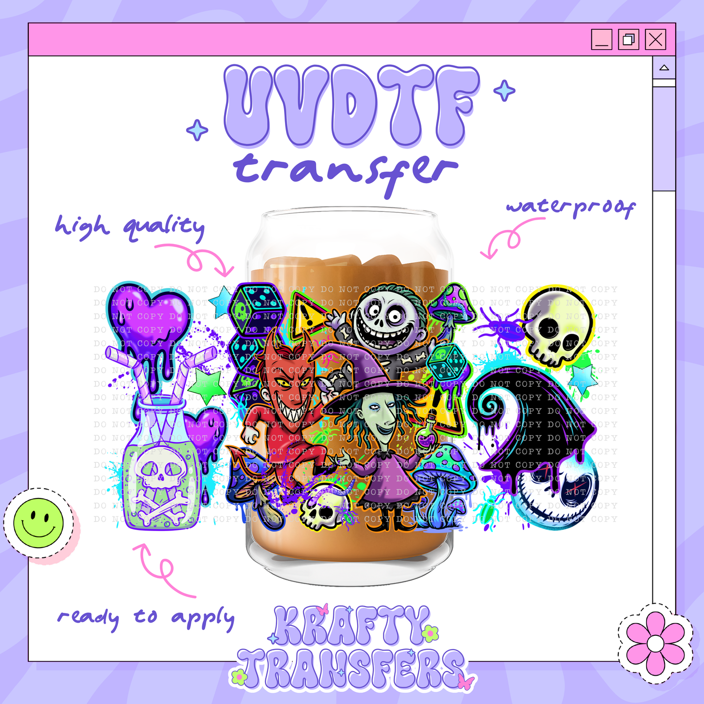 Crazy Friends | #23 | 16oz UVDTF Wrap