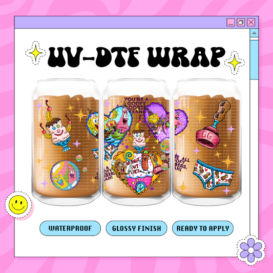Goofy Goober - 16oz Glass Wrap