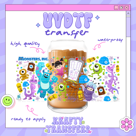 Monsters - 16oz Glass Wrap