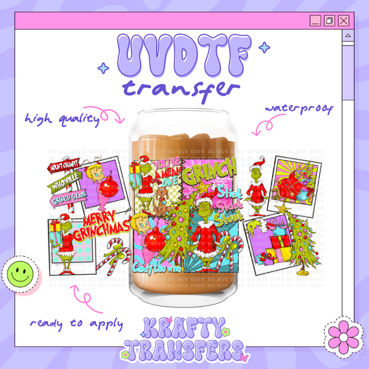 Grinchmas - 16oz Glass Wrap