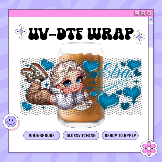 Dis Elsa 2000s - 16oz Glass Wrap