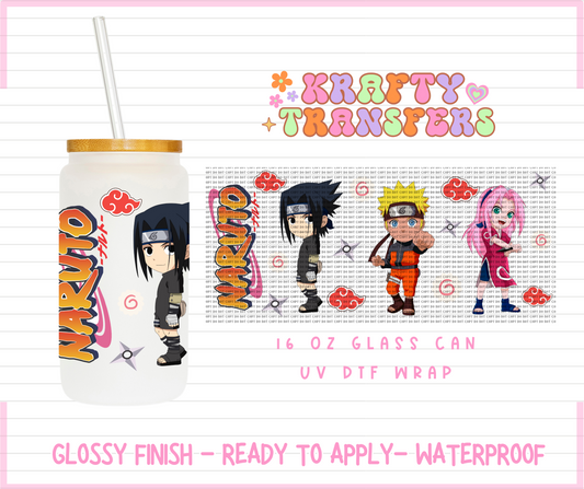 Anime Kids - 16 Oz UV DTF Wrap