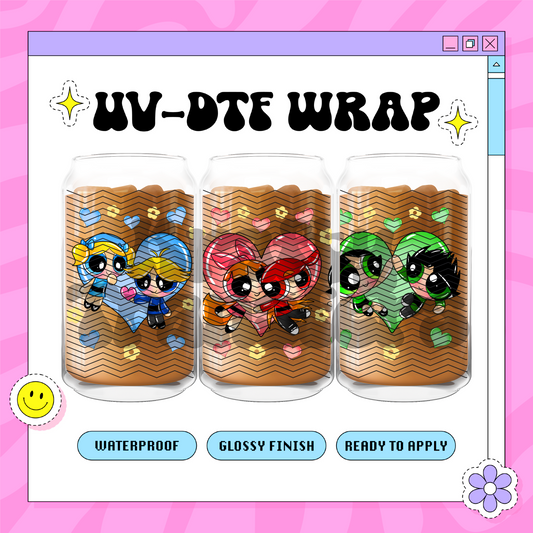 PPG & Boys Vday Exclusive - 16 oz Glass Wrap
