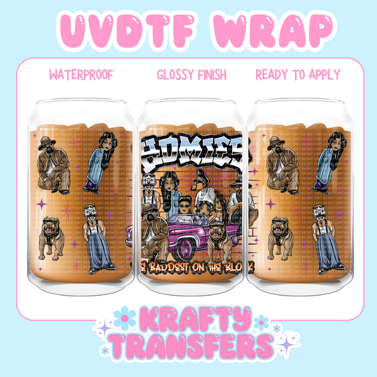 Homies - 16 oz UV DTF WRAP