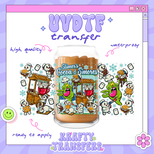 Slimer’s Cocoa Shop - 16oz Glass Wrap