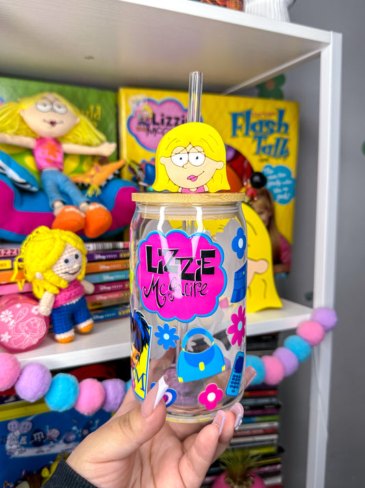 Liz Girl Glass Cup