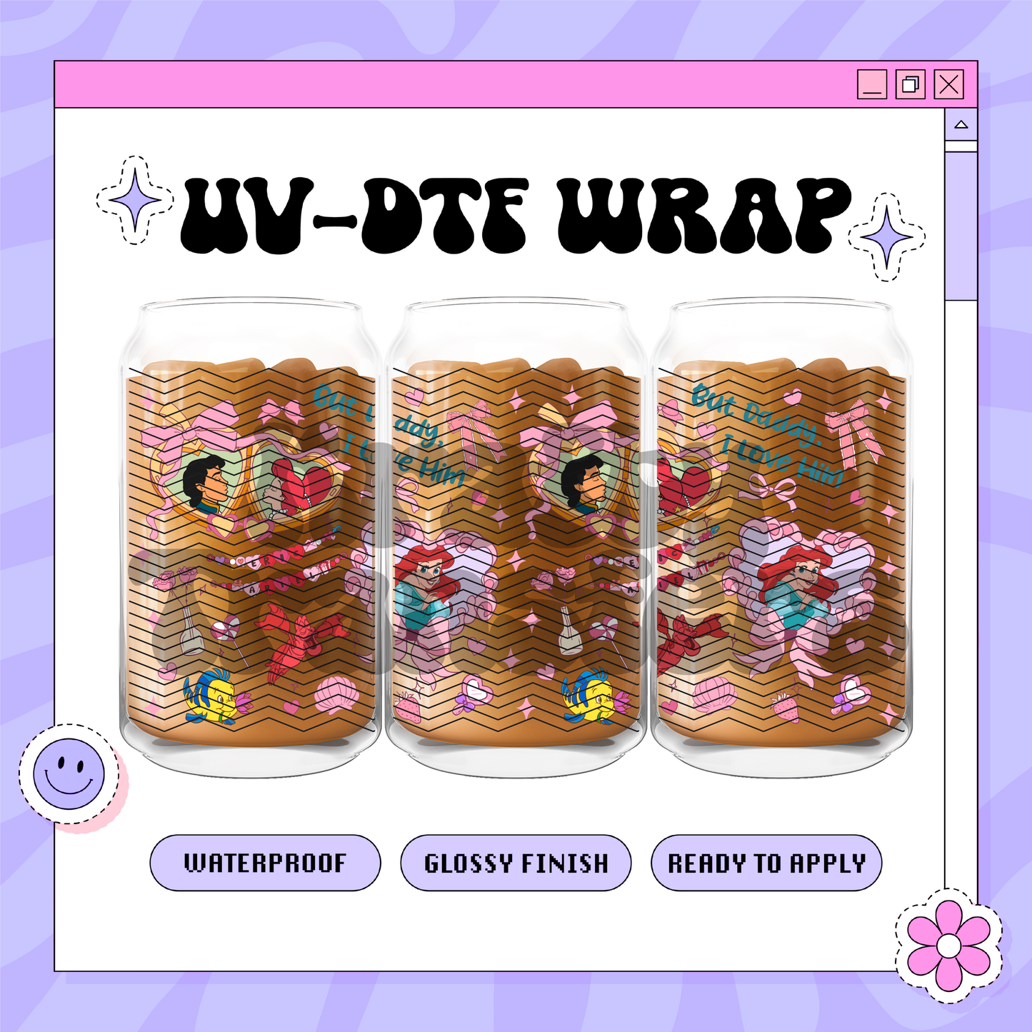 A & E Love Dis - 16oz Glass Wrap