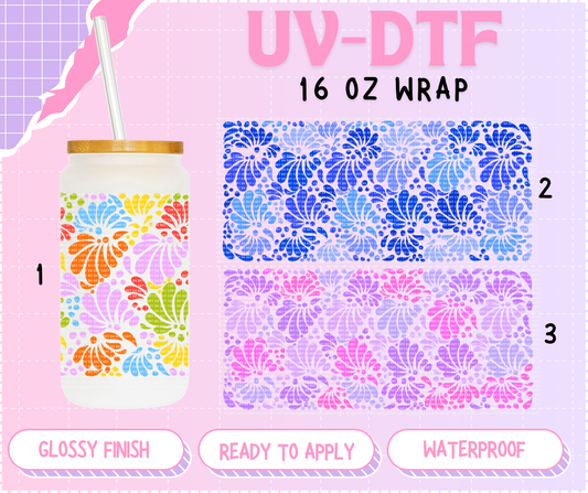 Talavera Blended EXCLUSIVE - 16 Oz UV DTF Wrap