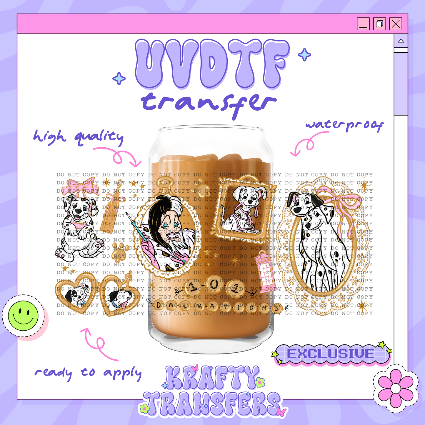 Dalma Dogs Exclusive | #19 | 16oz UVDTF Wrap