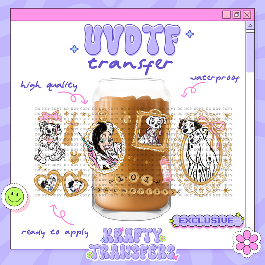 Dalma Dogs Exclusive | #19 | 16oz UVDTF Wrap
