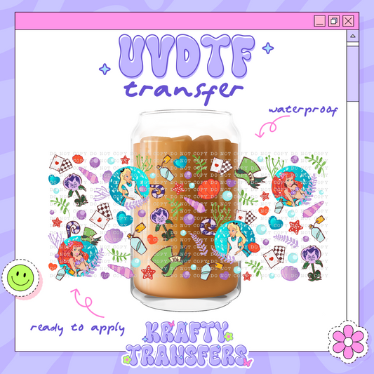 Ariel & Alice - 16oz Glass Wrap