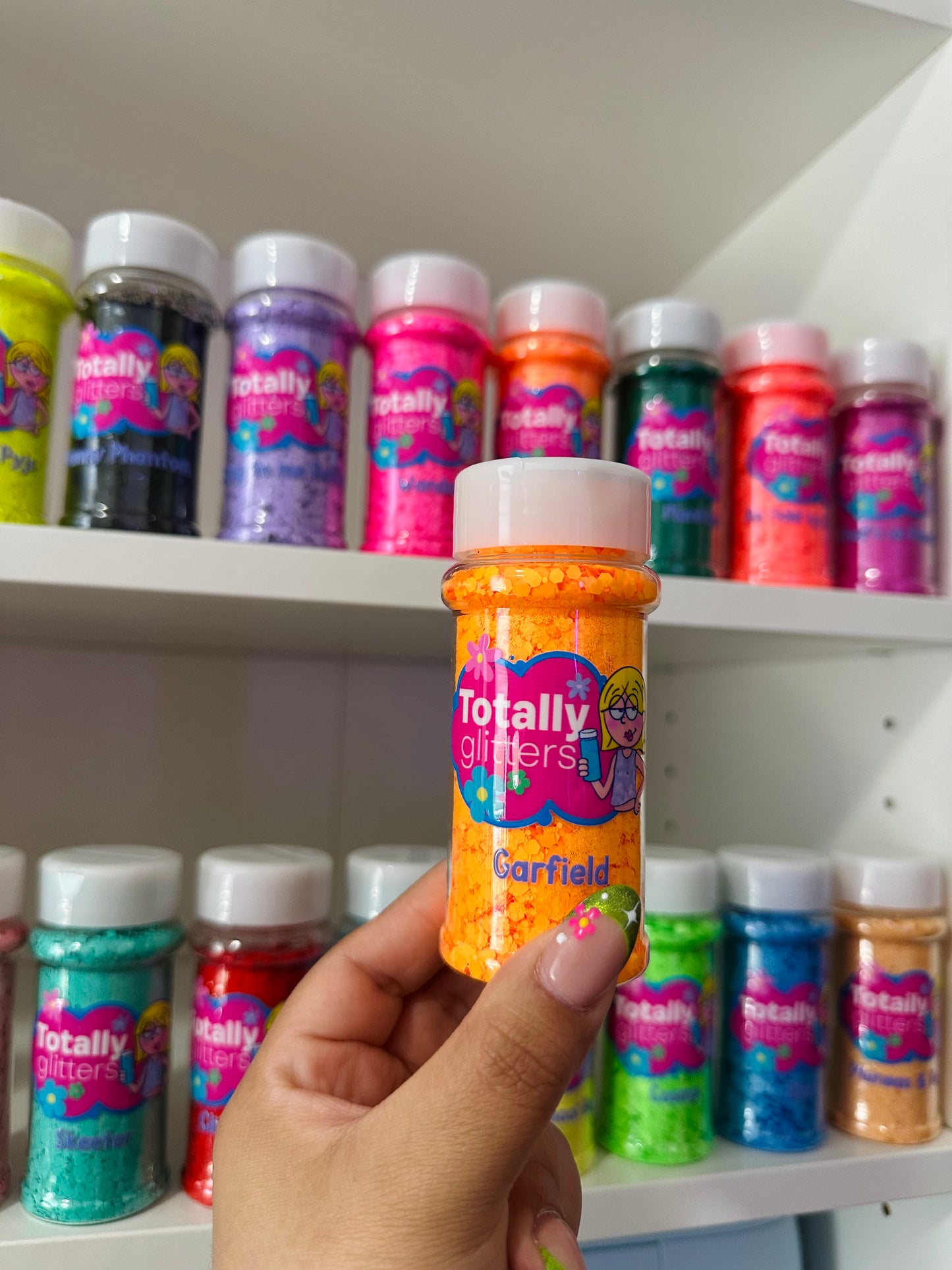 Garfie Cat - 2oz Chunky Glitter