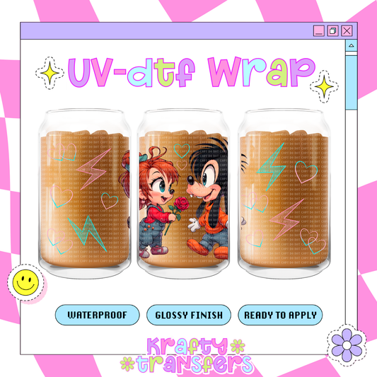 Baby R&M Love - 16 oz Glass Wrap
