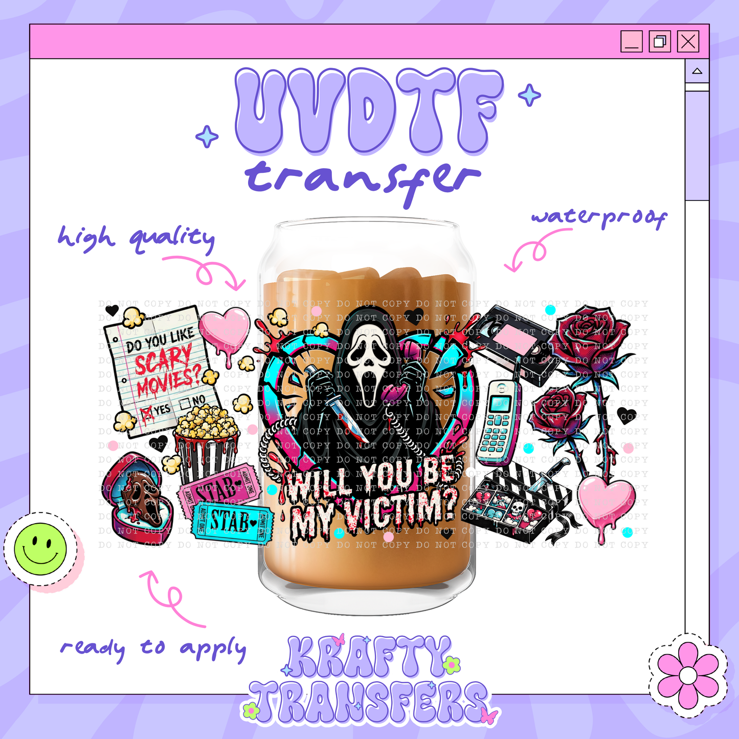Will you be? | #23 | 16oz UVDTF Wrap