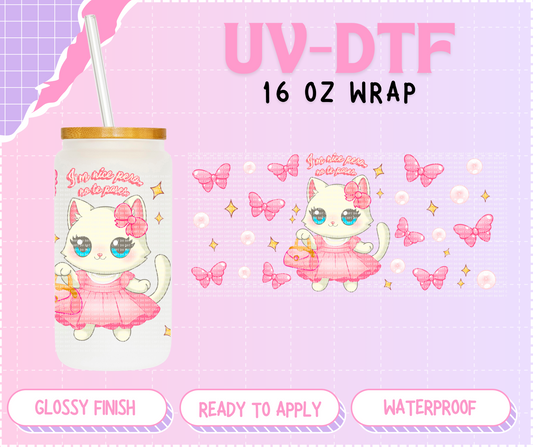 I’m nice pero - 16 Oz UV DTF Wrap