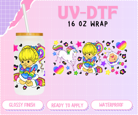 Rainbow - 16 Oz UV DTF Wrap