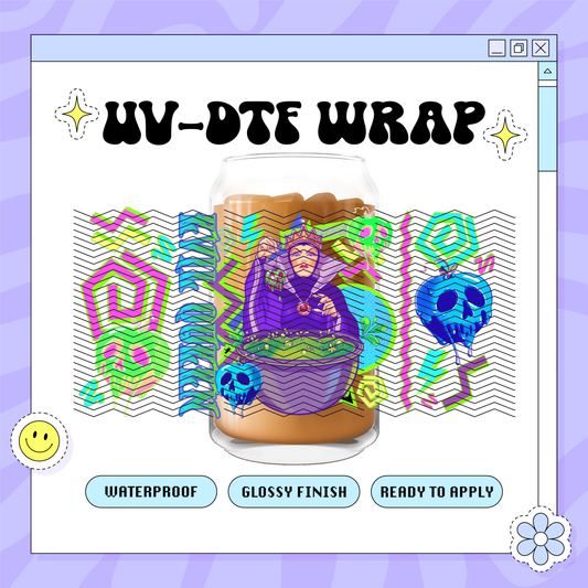 Dis 2000s Evil Queen - 16oz Glass Wrap
