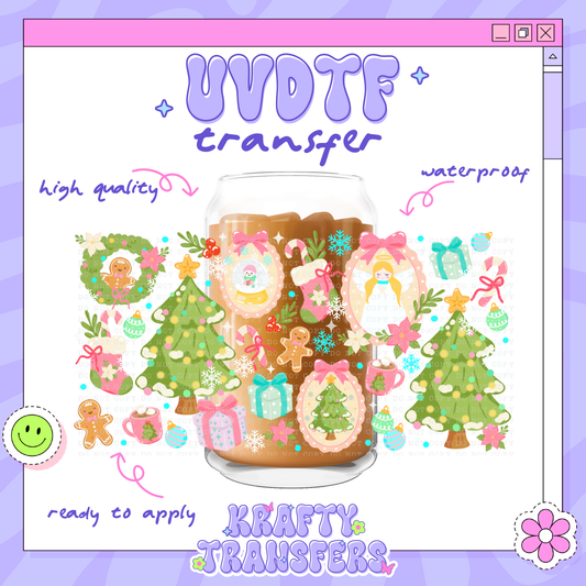 A Very Cozy Xmas - 16oz Glass Wrap