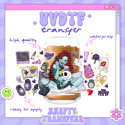 Slumber Sally - 16oz Glass Wrap