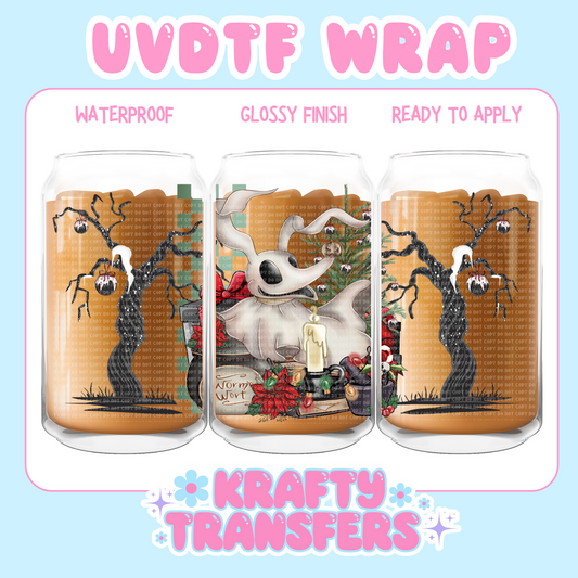 Dog Xmas - 16 oz UV DTF WRAP