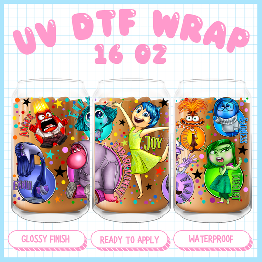 Inside Friends
 - 16 oz UV DTF WRAP
