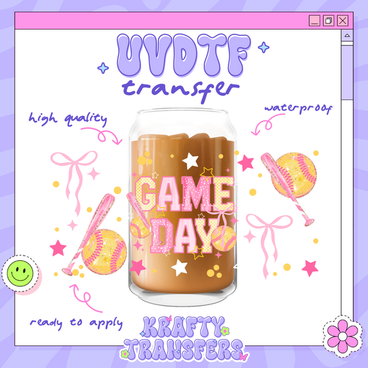 Game Day - 16oz Glass Wrap
