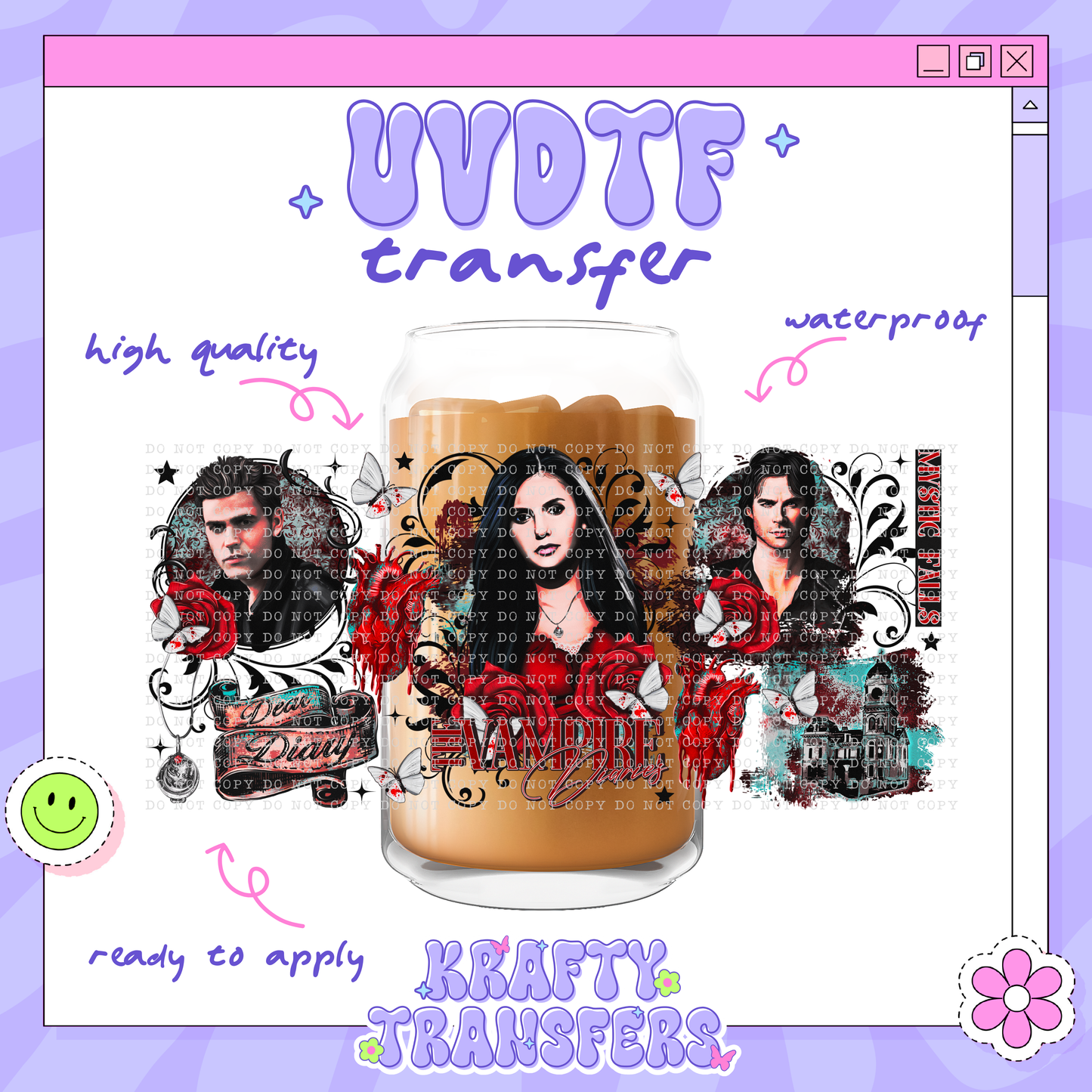 Vampires | #13 | 16oz UVDTF Wrap