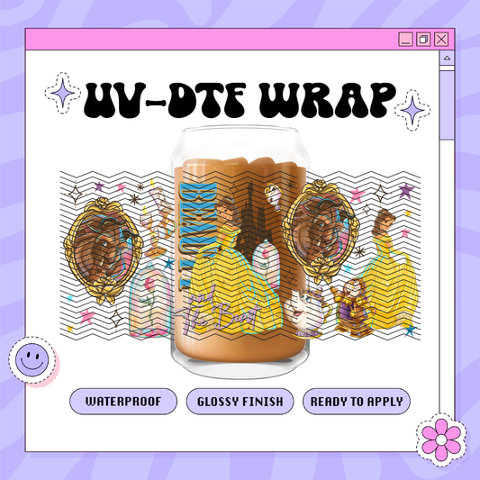 Dis Belle - 16oz Glass Wrap