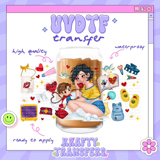 Slumber Snow - 16oz Glass Wrap