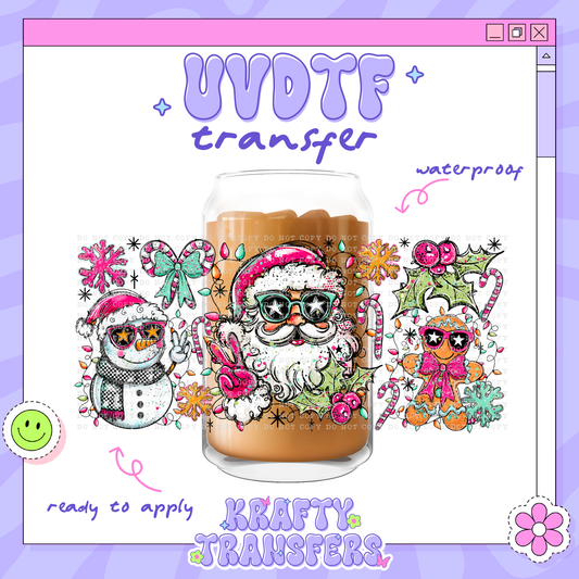 Xmas Vibes - 16oz Glass Wrap
