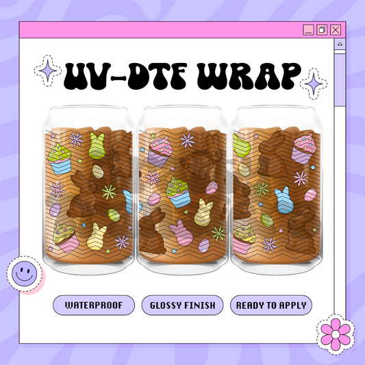 Easter Chocolates - 16oz Glass Wrap