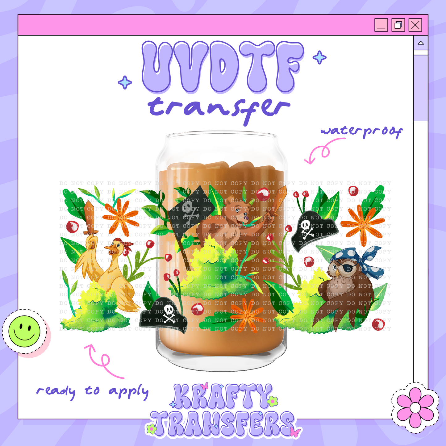 Little Bear - 16oz Glass Wrap