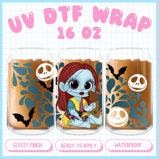 Talavera Sally
 - 16 oz UV DTF WRAP