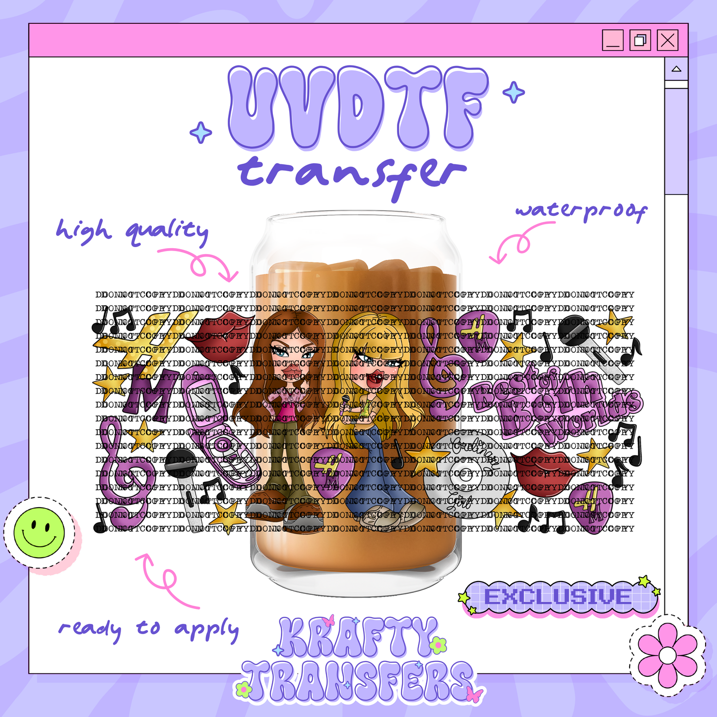 HM x Dollz Exclusive | #8 | 16oz UVDTF Wrap