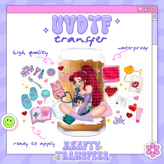 Slumber Ari - 16oz Glass Wrap