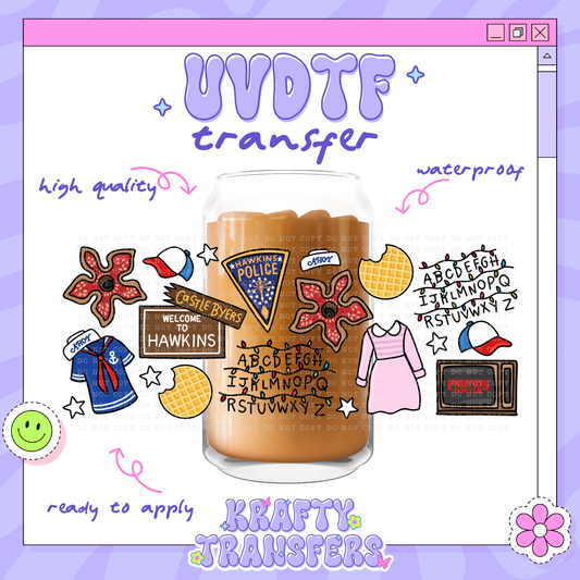 Stranger Thingz - 16oz Glass Wrap